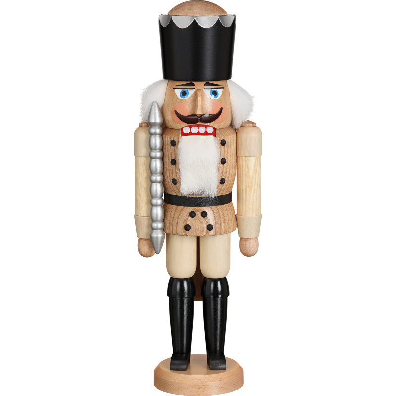 Nussknacker König natur - 38 cm
