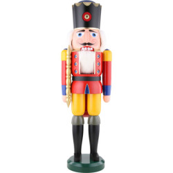 Nussknacker König rot - 100 cm