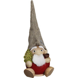 Räuchermännchen Waldzwerg - Kugelräucherfigur - 19 cm