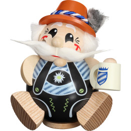Smoker - Bavarian exclusive - Ball Figur - 12 cm / 4.7 inch