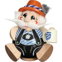 Smoker - Bavarian exclusive - Ball Figur - 12 cm / 4.7 inch