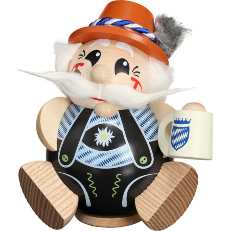 Smoker - Bavarian exclusive - Ball Figur - 12 cm / 4.7 inch