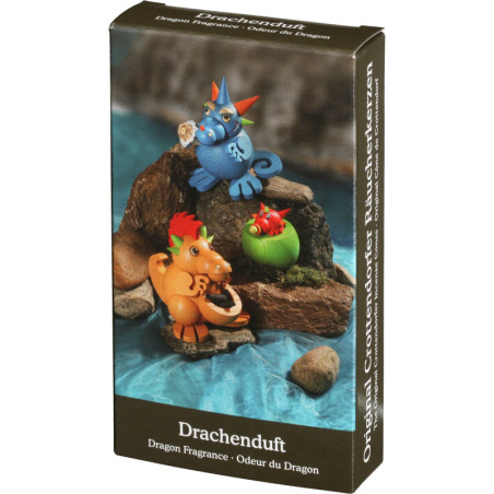 Seiffener Volkskunst Incense Cones - Dragon Fragrance