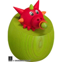 Räucherdrache Mamas Liebling - Kugelräucherfigur - 8 cm