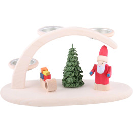 Modern Light Arch - Santa - 25x13x10 cm / 9.8x5.1x3.9 inch