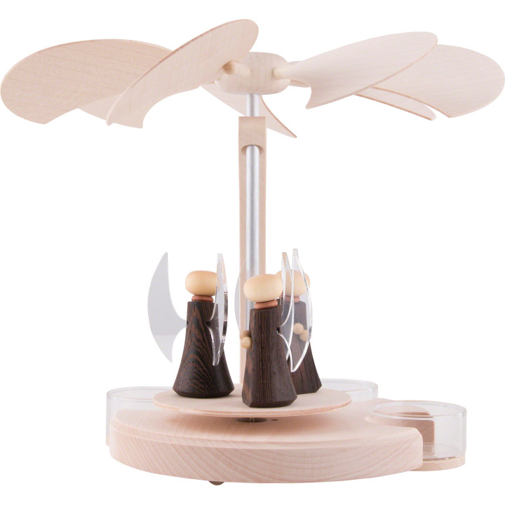 1-Tier Arch Pyramid with Angel - 18 cm / 7.1 inch
