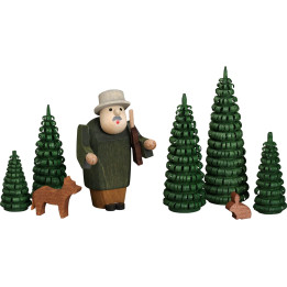 Group of Hunters - 8 cm / 3.1 inch