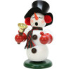 Smoker - Snowman with Bell - 23 cm / 9.1 inch