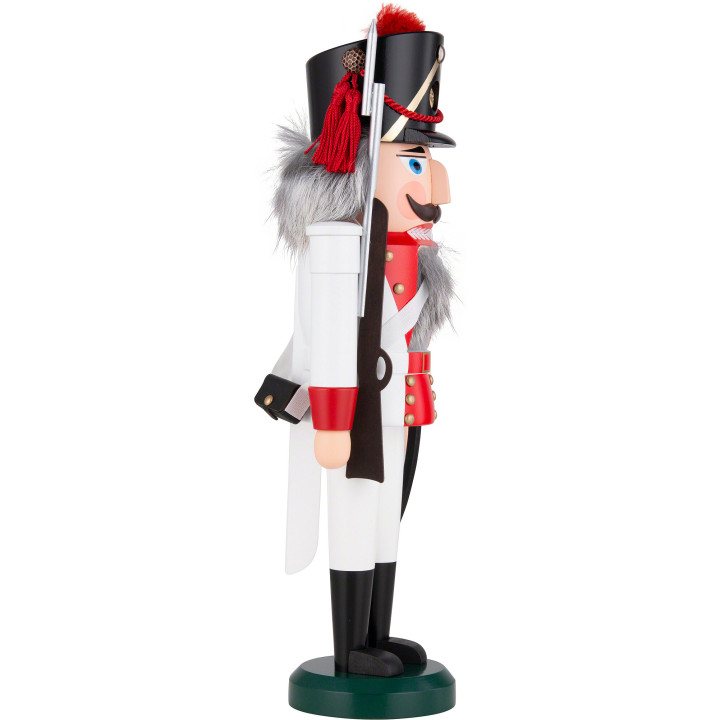 Nussknacker Grenadier, rot - 39 cm