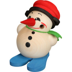Smoker - Cool-Man with Ski and Pot - Ball Figure - 9 cm / 3.5 inch