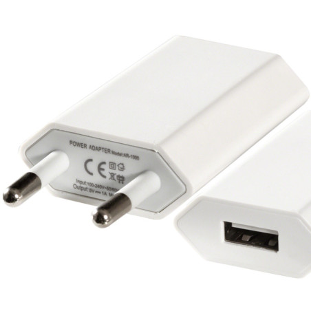 USB-Steckernetzteil 110-220V/5V - 2 cm