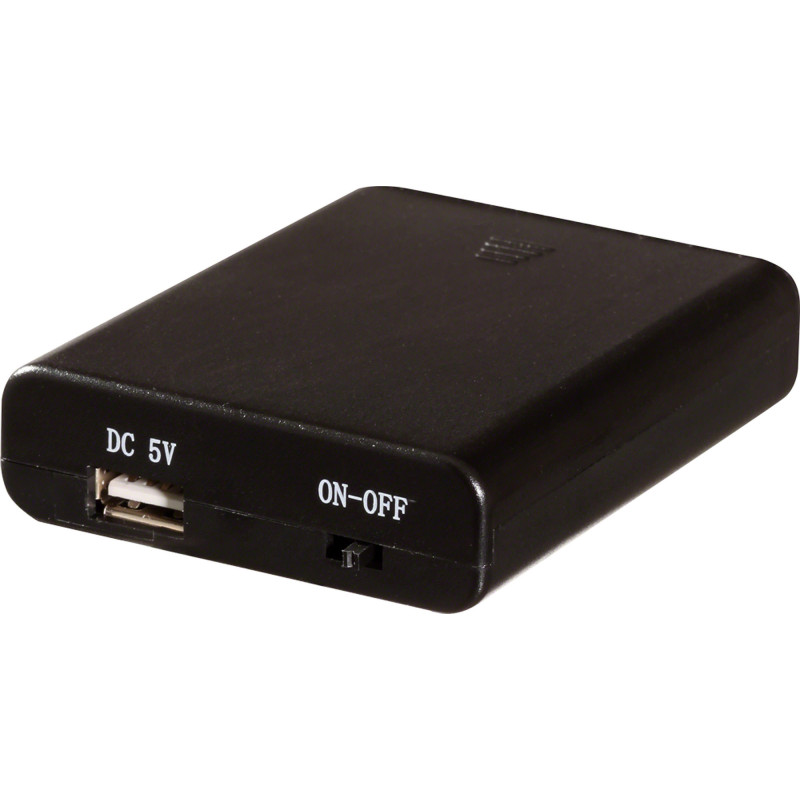 Batteriebox (4xAA) ohne Batterien - 3 cm