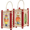 Lantern Santa Nutcracker & Smoker - 21 cm / 8 inch