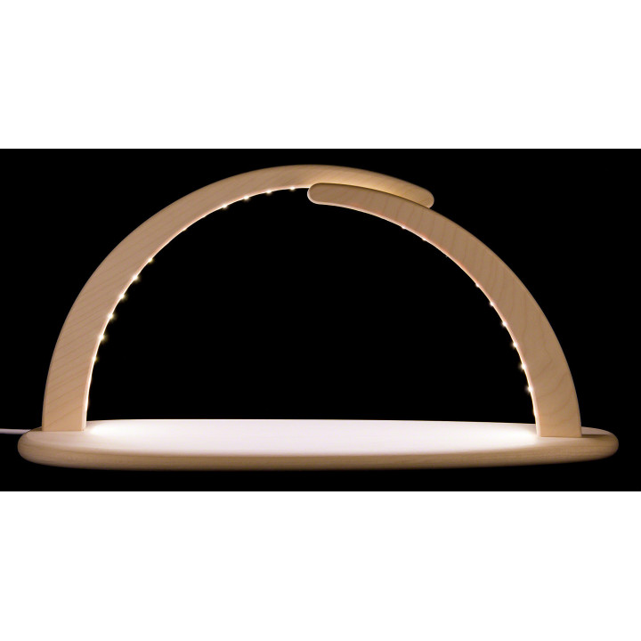 Modern Light Arch - without Figurines - 42x21x13 cm / 16x8x5 inch