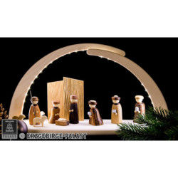 Leuchterbogen - Christi Geburt - 42x21x13 cm
