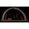 Leuchterbogen - Seiffener Kirche - 42x21x13 cm