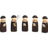 Carolers - 5 Figurines - 7 cm / 3 inch