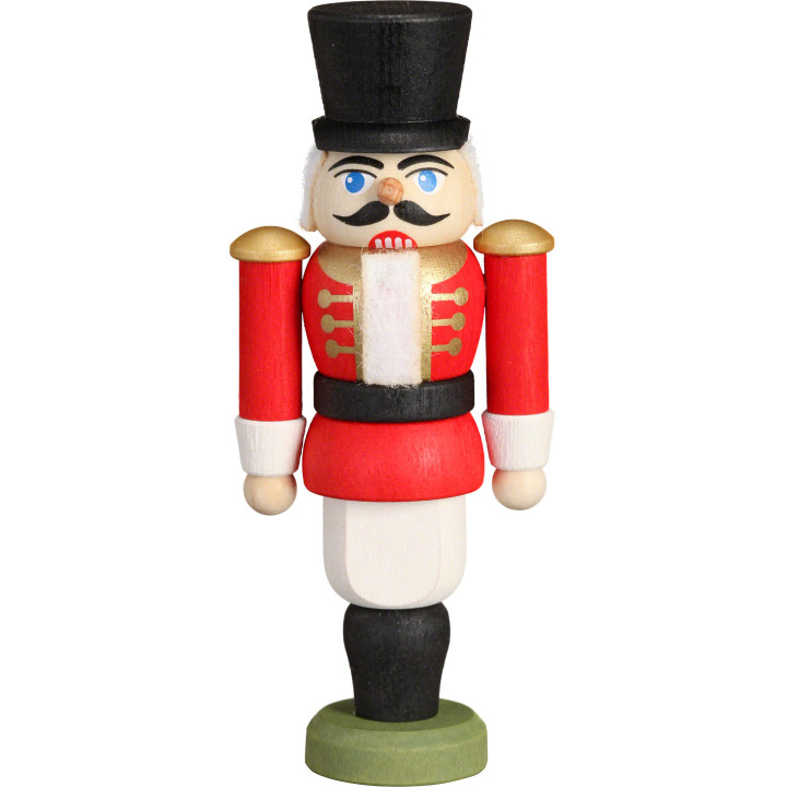 Tree Ornament - Nutcracker - Hussar Red - 9 cm / 3.5 inch