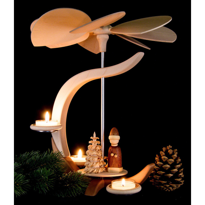 1-Tier Pyramid C-Shape - Christmas - 30 cm / 11.8 inch