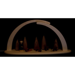 Leuchterbogen - Weihnachtsmotiv - 42x21 cm