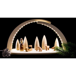 Modern Light Arch - Christmas - 42x21 cm / 16.5x8.3 inch