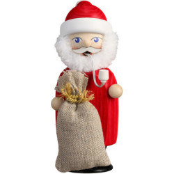 Räuchermännchen Weihnachtsmann - 14 cm