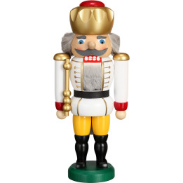 Nutcracker - King White - 25 cm / 9.8 inch
