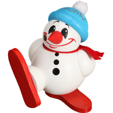 Räuchermännchen Cool-Man Skifahrer - 11 cm