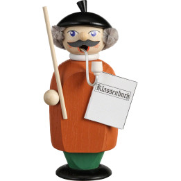 Räuchermännchen Lehrer - 14 cm