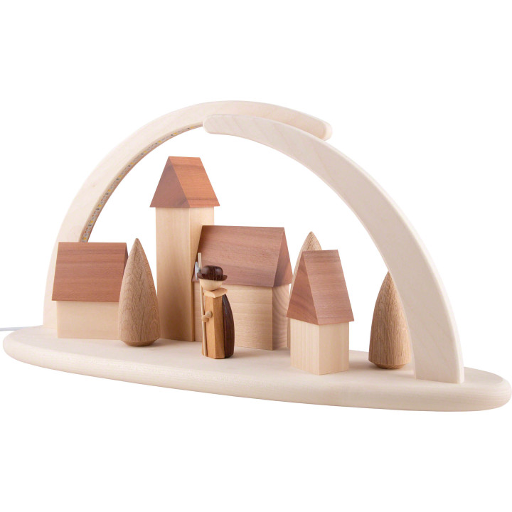 Modern Light Arch - Nightwatchman - 42x21 cm / 16.5x8.3 inch