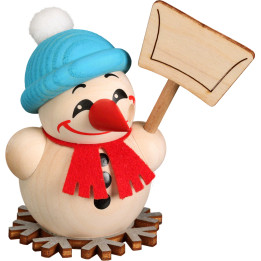 Smoker - Cool Man Snow Shoveler - Ball Figure - 9 cm / 3.5 inch