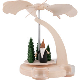 1-Tier Pyramid - Mountain Gnome - 18 cm / 7.1 inch