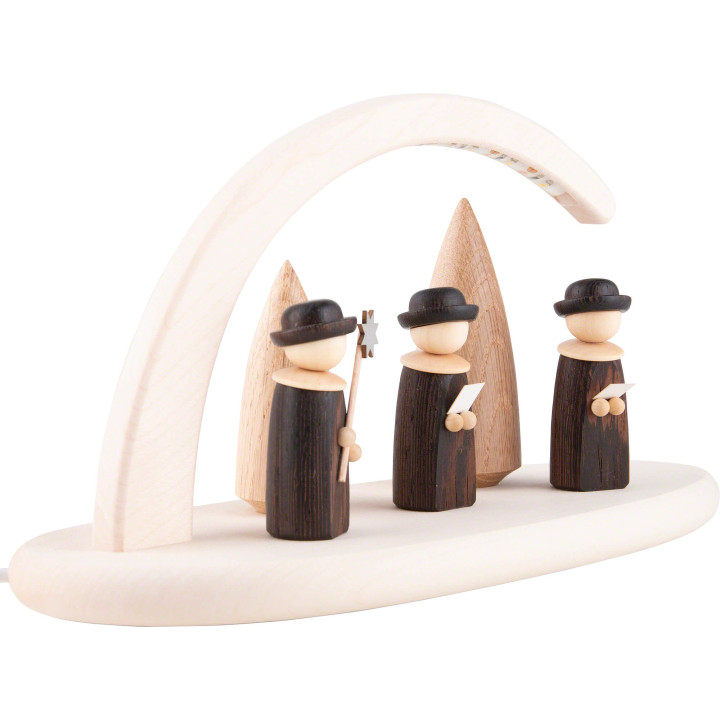 Modern Light Arch - Carolers - 24x13 cm / 9.4x5.1 inch