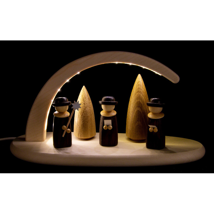 Modern Light Arch - Carolers - 24x13 cm / 9.4x5.1 inch
