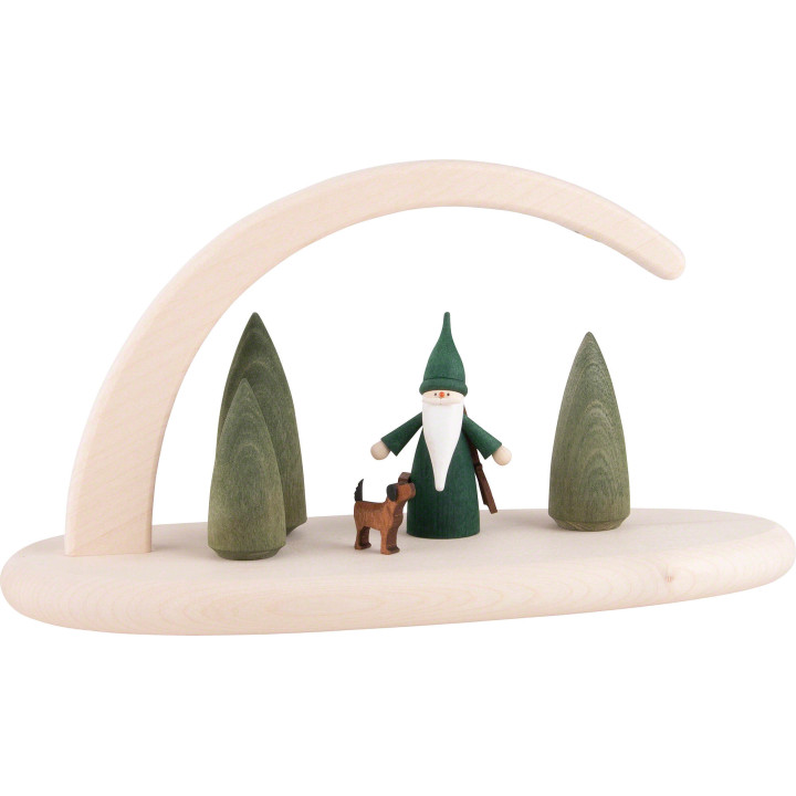 Leuchterbogen Jägerwichtel - 24x13 cm
