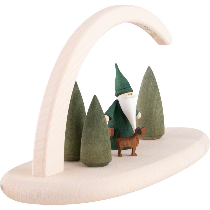 Leuchterbogen Jägerwichtel - 24x13 cm
