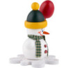 Räuchermännchen Schneemann Jack mit Herz - Exklusiv - 12 cm