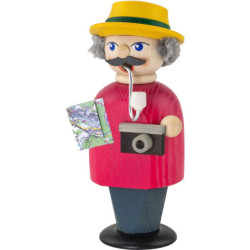 Räuchermännchen Tourist - 14 cm