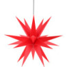 Adventsstern für den Innen-und Aussenbereich rot inkl. Beleuchtung - 60 cm
