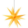 Adventsstern für den Innen-und Aussenbereich gelb inkl. Beleuchtung - 60 cm