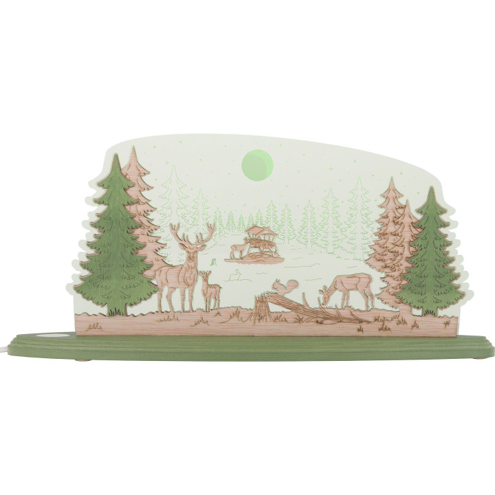 Motive Light "Forest Idyll" - 47x22 cm / 18.5x8.7 inch