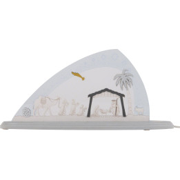 Motivleuchte "Christi Geburt" - 47x22 cm