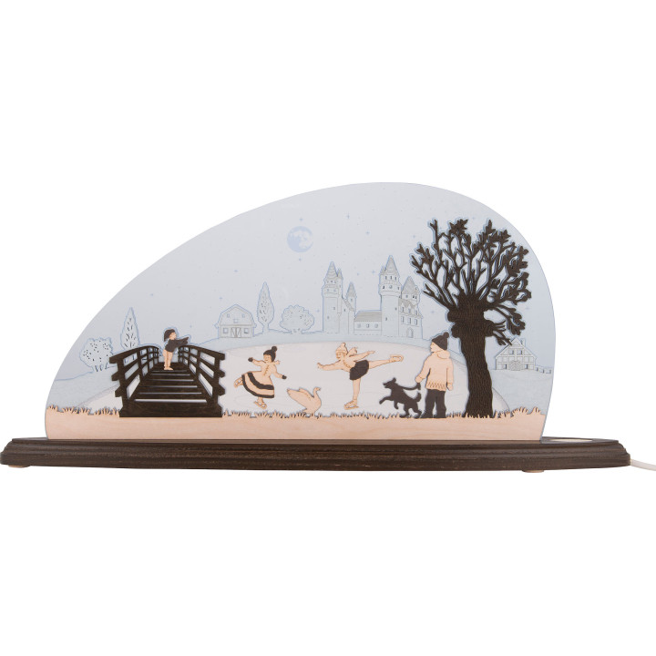 Motive Light "Ice Magic" - 47x22 cm / 18.5x8.7 inch