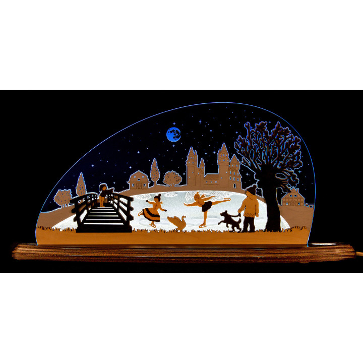 Motive Light "Ice Magic" - 47x22 cm / 18.5x8.7 inch