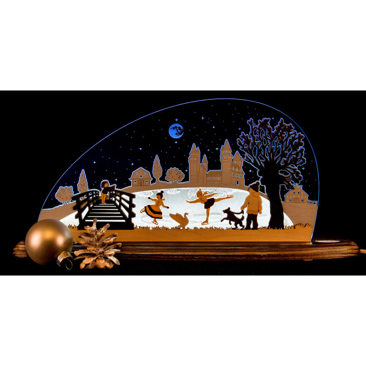 Motive Light "Ice Magic" - 47x22 cm / 18.5x8.7 inch