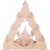 Lichterspitze "Seiffener Kirche" - 38x43 cm