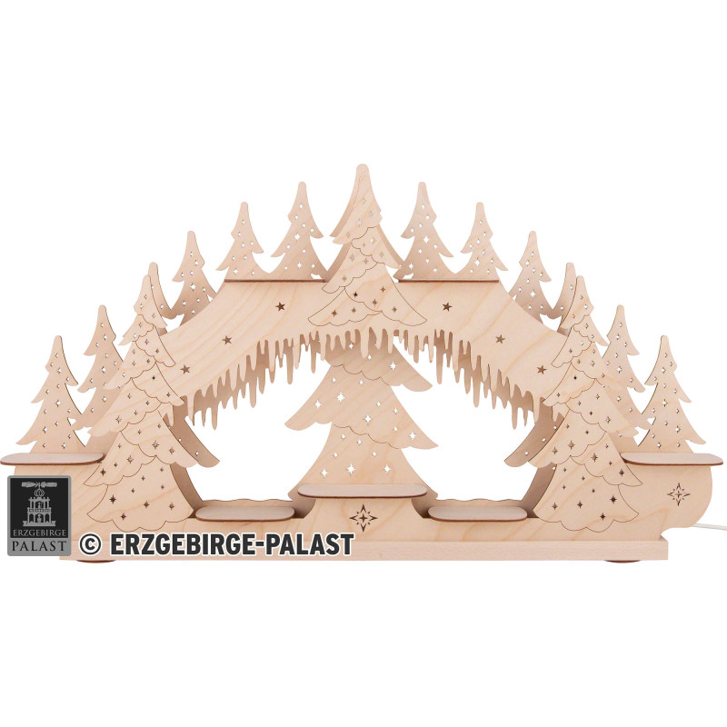 Collector Candle Arch - without Figurines - 62x34 cm / 24.4x13.4 inch
