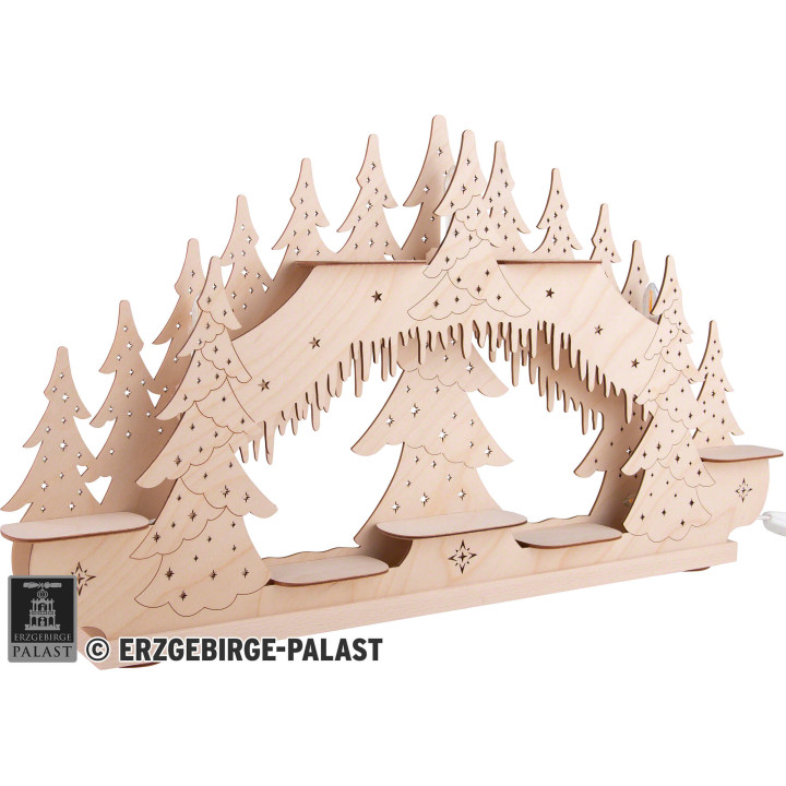 Collector Candle Arch - without Figurines - 62x34 cm / 24.4x13.4 inch
