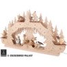 Collector Candle Arch - without Figurines - 62x34 cm / 24.4x13.4 inch