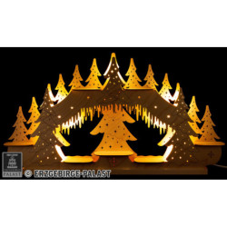Collector Candle Arch - without Figurines - 62x34 cm / 24.4x13.4 inch